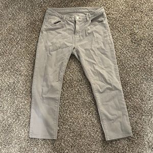Michael Kors size 6 women’s grey cropped skinny jeans